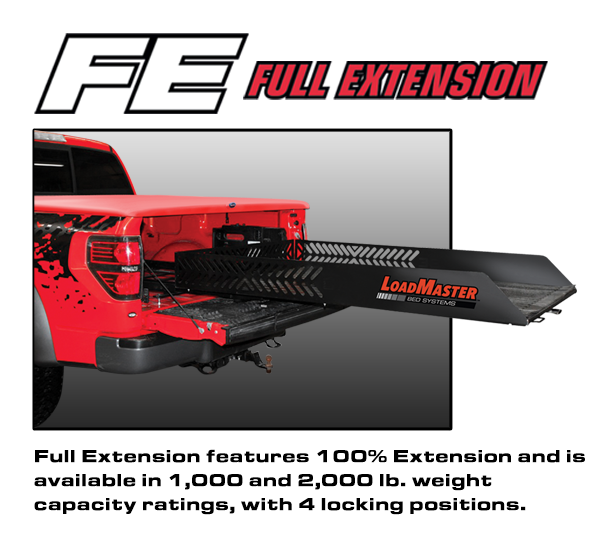 Full extension cargo slide by Loadmaster
